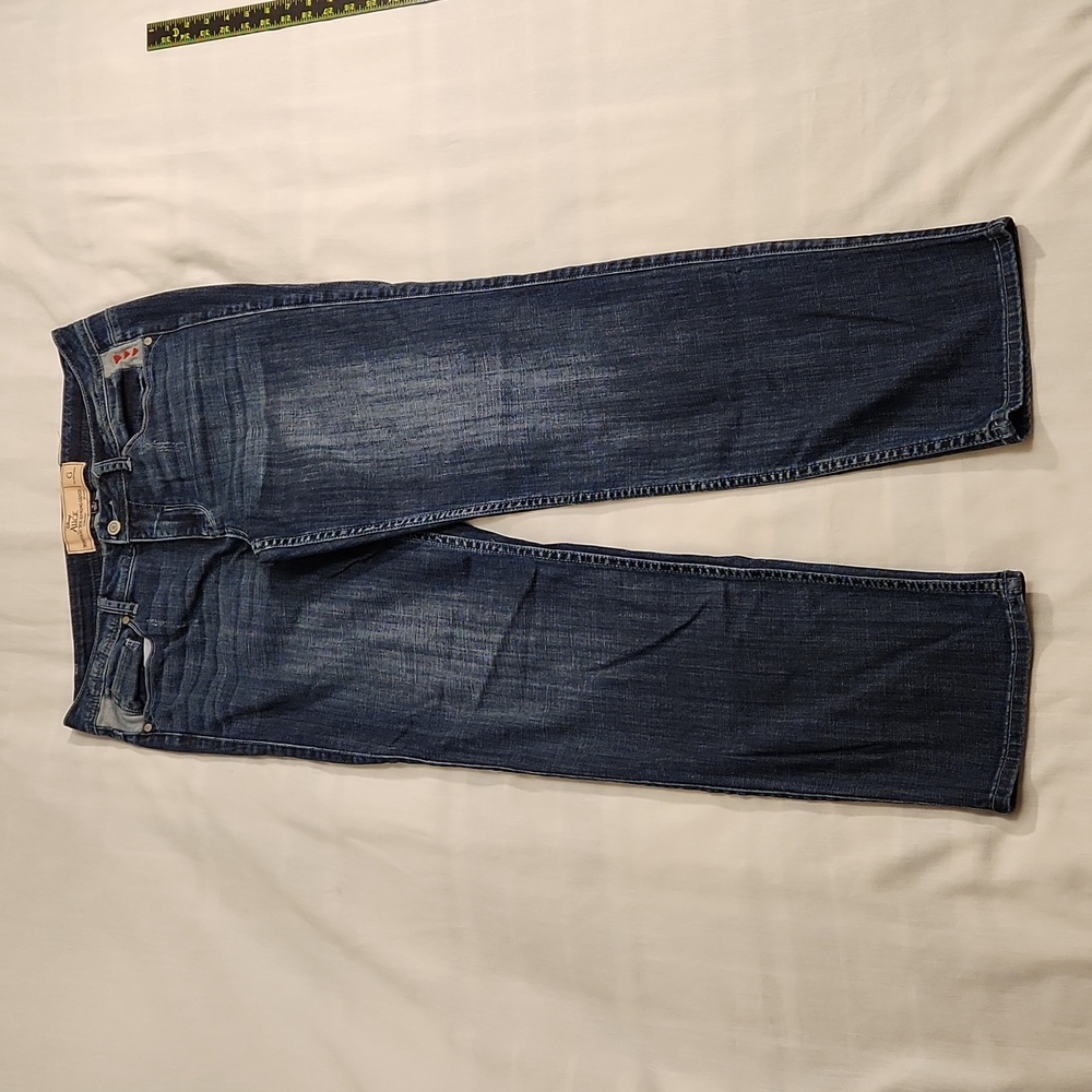 Disney jeans Alice Through the Looking‎ Glass straight leg women's 12 blue denim